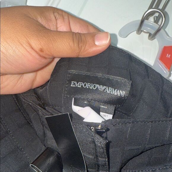 Emporio Armani Black Pencil Skirt EUC M - Picture 2 of 11